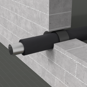 INTU FR WRAP L tűzgátló szalag grafit